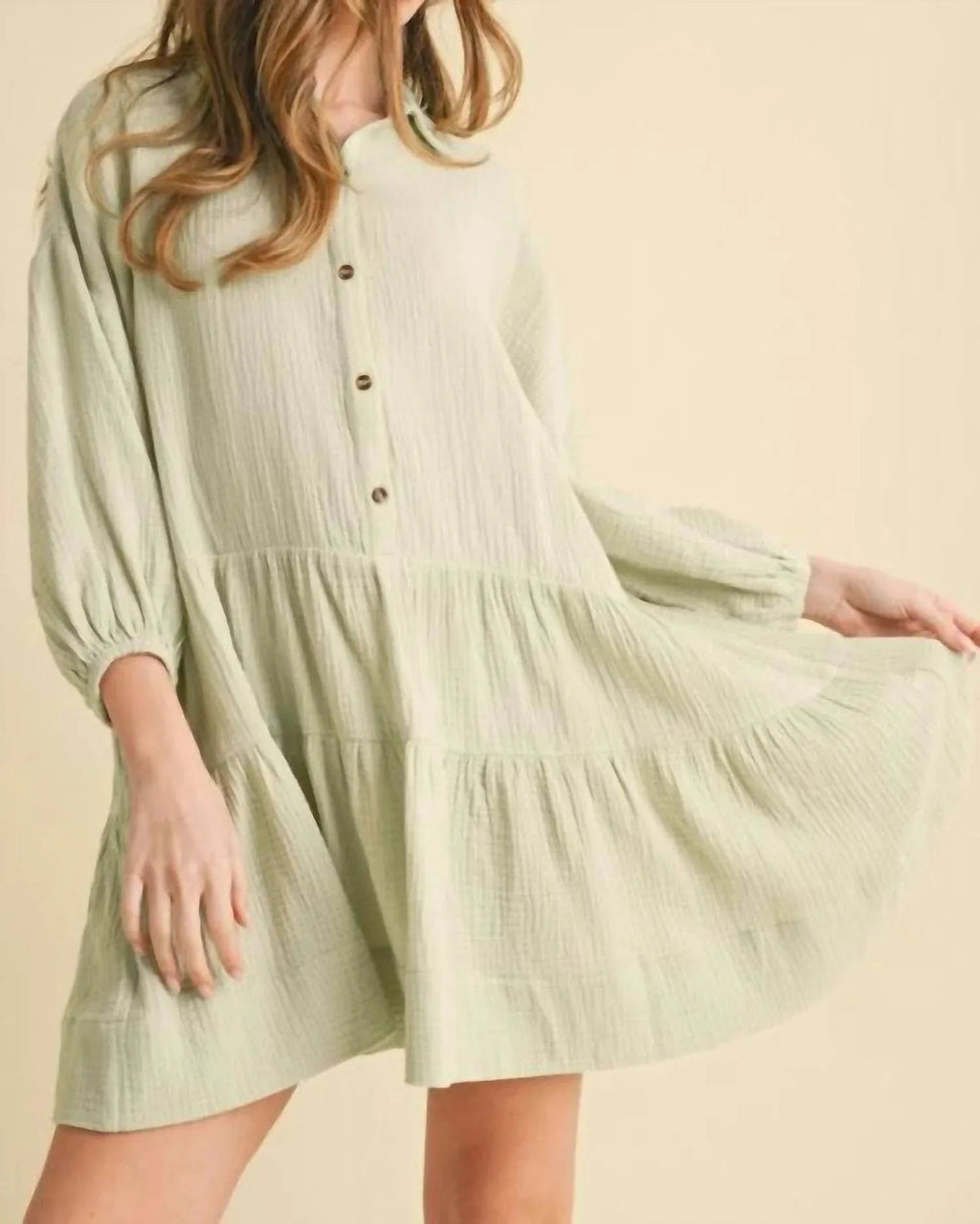 Cotton guaze dress