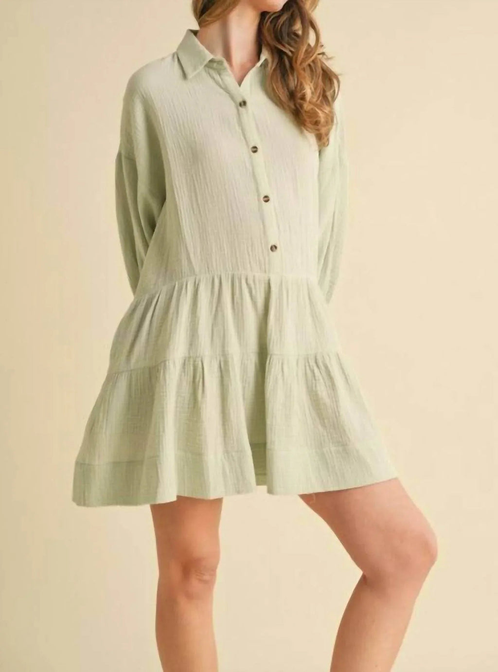 Cotton guaze dress